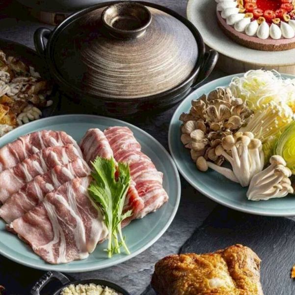 食べ放題と飲み放題をお得な価格でご提供しております！
