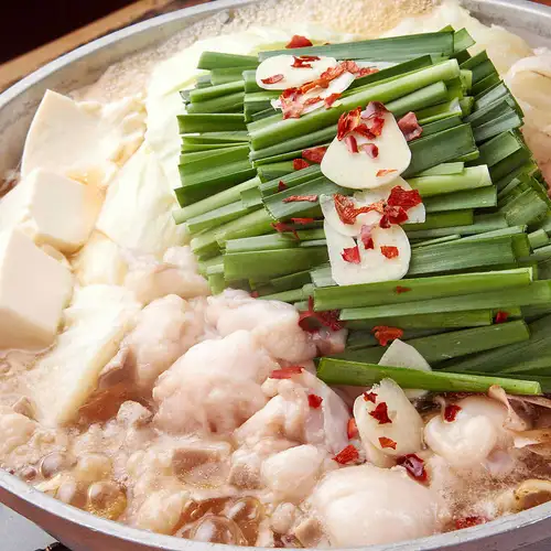 Our pride and joy: our secret recipe Wagyu beef offal hot pot!