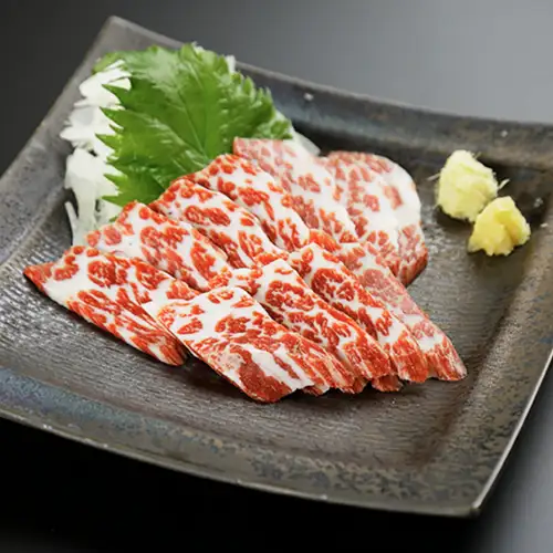 大理石纹牛肉刺身