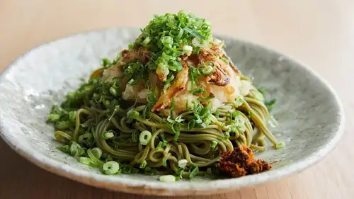 静冈绿茶荞麦面