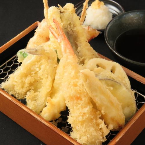 【お得！】天ぷら本日のおまかせ10種盛り