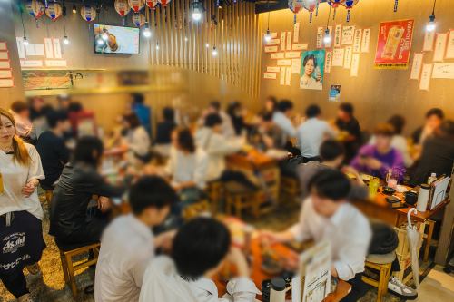 Various tables available for 1 to 50 people.
