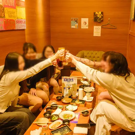  【一番人気/女子会にも】名物の天ぷら＆〆・デザートまで大満足全8品120分飲み放題付3500円