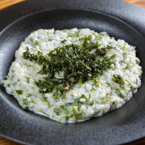 海苔とクリームのリゾット