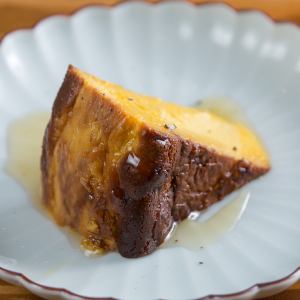 ゴルゴンゾーラのバスクチーズケーキ