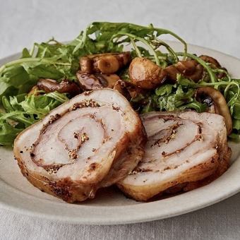 【2H飲み放題付き!ポルケッタをメインにパスタ、リゾット付】ボリューム満点 コース5,500円/ 人