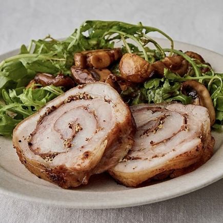 【2H飲み放題付き!ポルケッタをメインにパスタ、リゾット付】ボリューム満点 コース5,500円/ 人