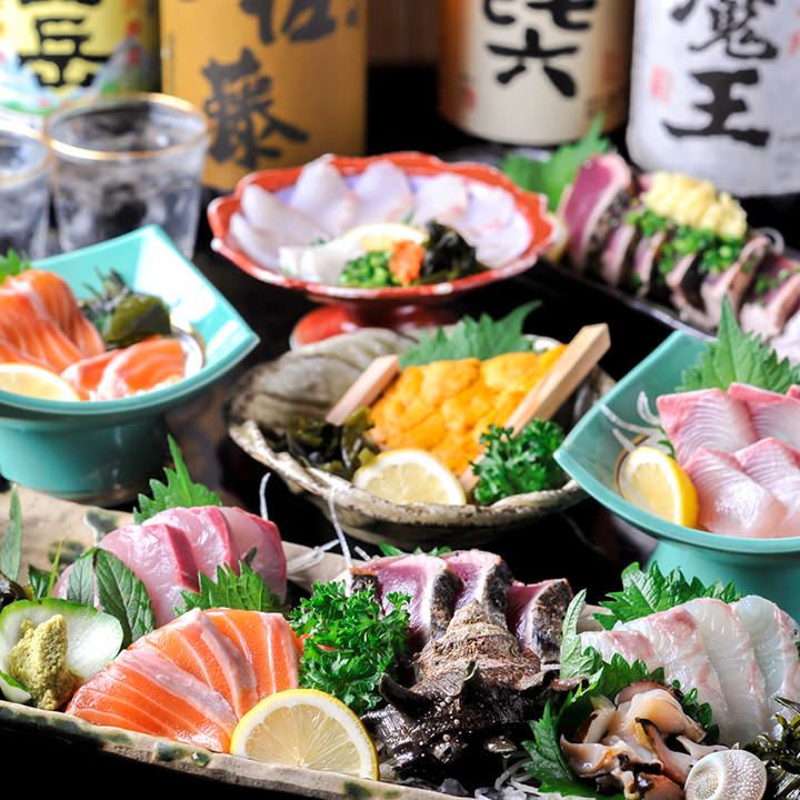 An izakaya where you can enjoy fresh fish