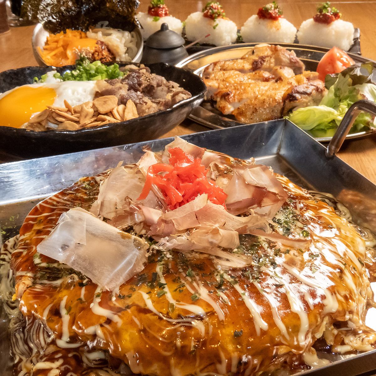 西川沿いにある鉄板酒場　炉久（ろく）です！