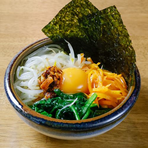 月見ビビンナムル