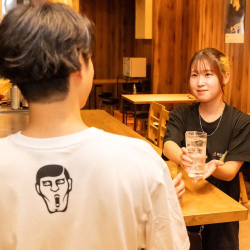 料理に合わせてビール・ハイボール・焼酎で乾杯！