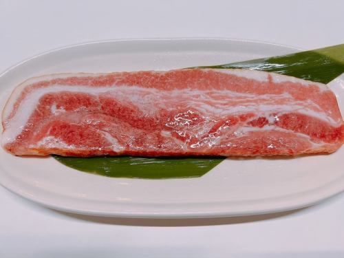 Aged thick-sliced bacon