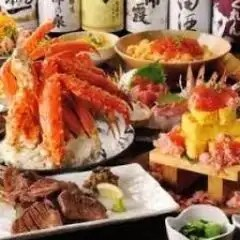 【四伍六 特選コース】豪快本鮪と釜飯付料理8品 150分地酒10種&生ビール等飲放付 4500円→4000円