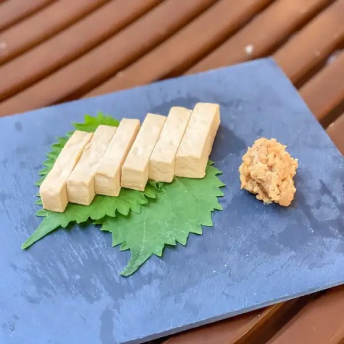塾生味噌仕込み クリームチーズの味噌漬け