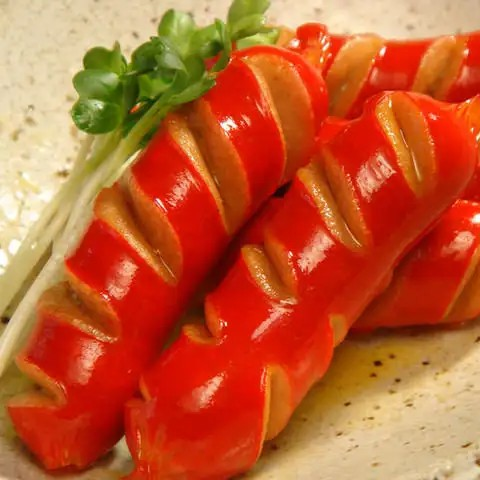 昭和の赤ウィンナー