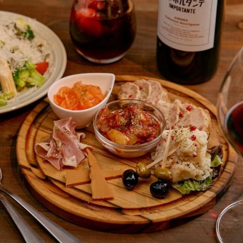 Our recommended assortment of appetizers