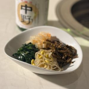 ナムルの盛り合わせ