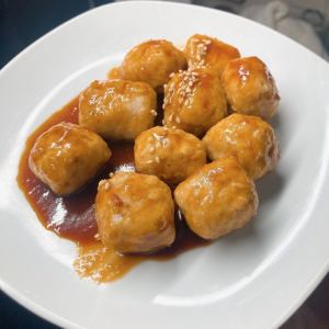 닭 만두 달걀 노른자 포함