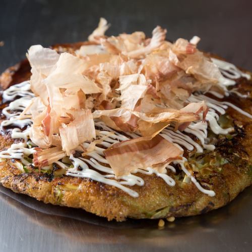 【店主おすすめ】鉄板で調理した名物「焔焼き」