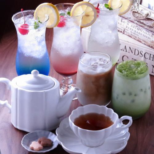 お飲み物を豊富にご用意♪
