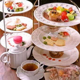 当日OK★女子会や誕生日、記念日、デートに◎チョコのアフタヌーンティー★紅茶付　
