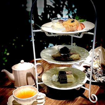 当日OK★お1人様やカフェ利用にも◎ミニサイズのお手軽アフタヌーンティー★紅茶付　