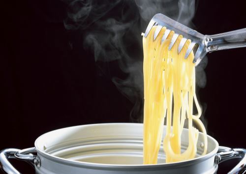 ◎Large serving of pasta