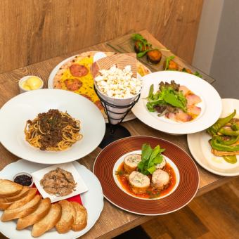 ◎夏のスタンダードコース6000円+2時間飲み放題付き2500円　8/1～9/30