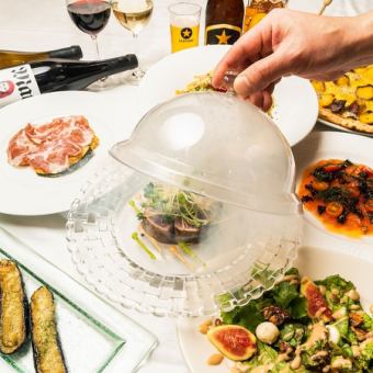10/1~11/30◎New chef! 2.5 hours of all-you-can-drink included〇Standard course 8,000 yen