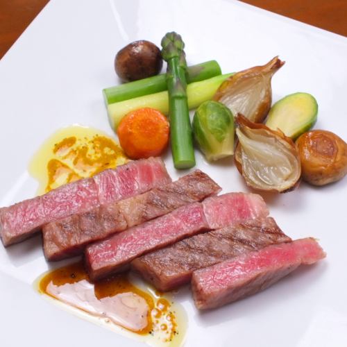 Noto beef loin (A5 rank 100g) steak