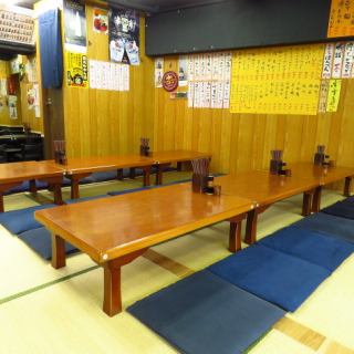 お座敷席は禁煙フロアです。お子様連れも安心してご利用いただけます。