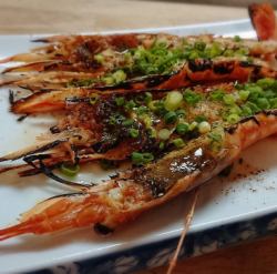 赤エビのうに焼き