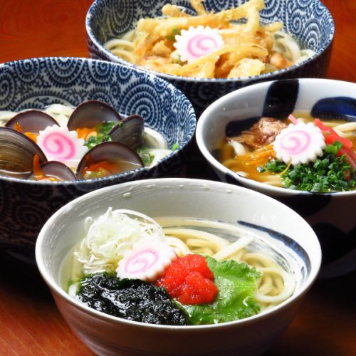 〆に大人気!藤八のうどん