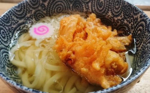 かき揚げうどん