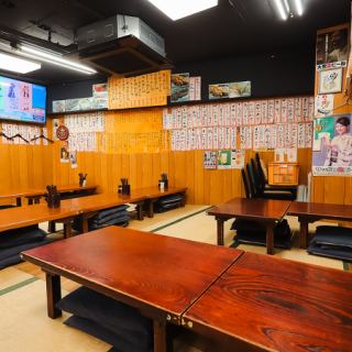 【40名様～】お座敷貸切で一体感抜群！ちゃぶ台を囲んで賑やかな宴会を