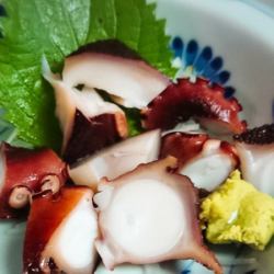 タコぶつ/つぶ貝刺/きびなご刺