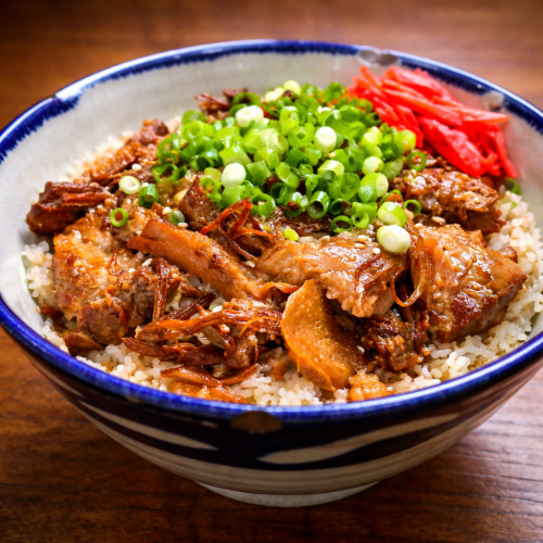 柔らかラフテー丼