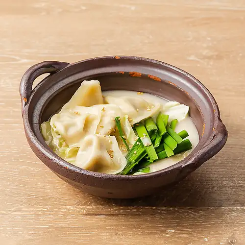 白水煮餃子