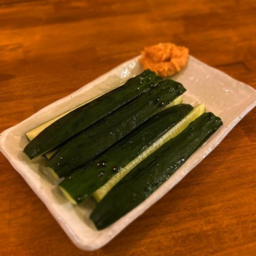 辛味噌きゅうり