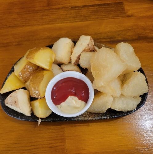 長芋の竜田揚げ