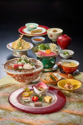 11/13～12/31<仅限午餐><<忘年会怀石>>～水仙花～共10道菜品4,620日元