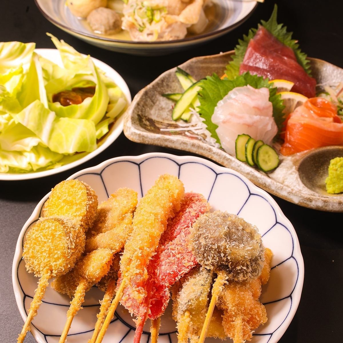 【水道橋東口から徒歩3分】揚げたて串揚げとおでんの大衆居酒屋