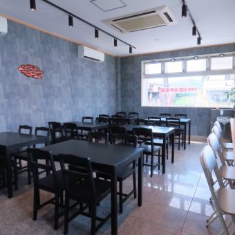 ２名様用テーブル席です。