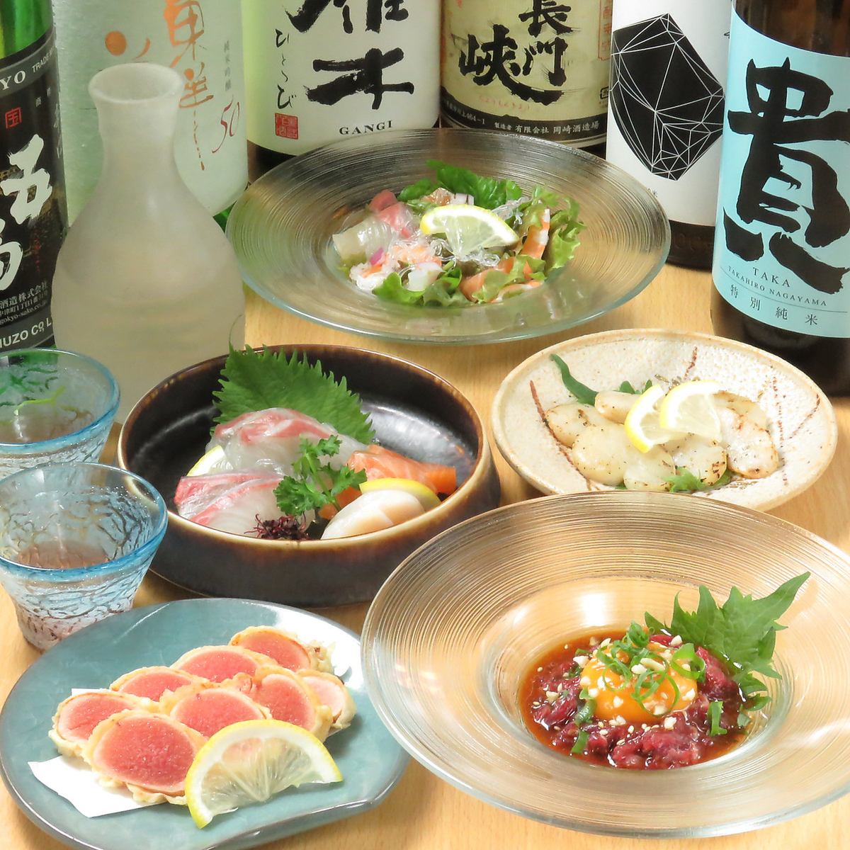 日常を忘れる大人の隠れ家。上質な空間でこだわりの料理と美酒を