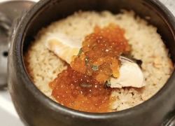 [土鍋(1合)]鮭魚與鮭魚子土鍋