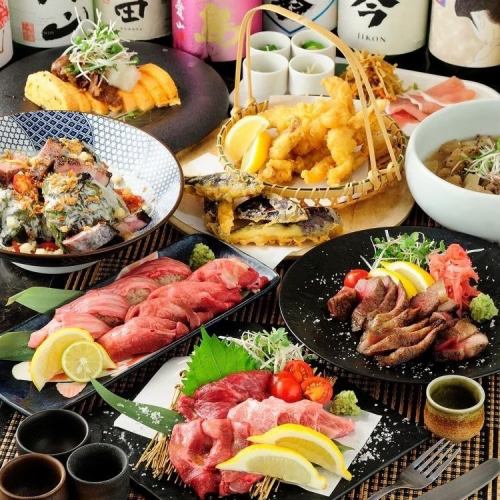 【当店名物!】大山鶏の鉄板焼きと銘柄日本酒を個室空間でお楽しみ下さい!