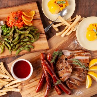 5000→4500円夜景ビアガーデン×テラス＆店内プラン