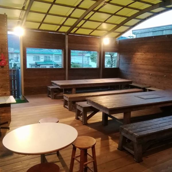 [Limited number of seats] There are also terrace seats.The charter can accommodate up to 25 people up to 35 people! Seat reservation inquiries for 2 people ~ Feel free to ♪ Enjoy eating meat at BBQ in the summer! Illuminations in the winter for gorgeous dates and girls Please enjoy the meeting.