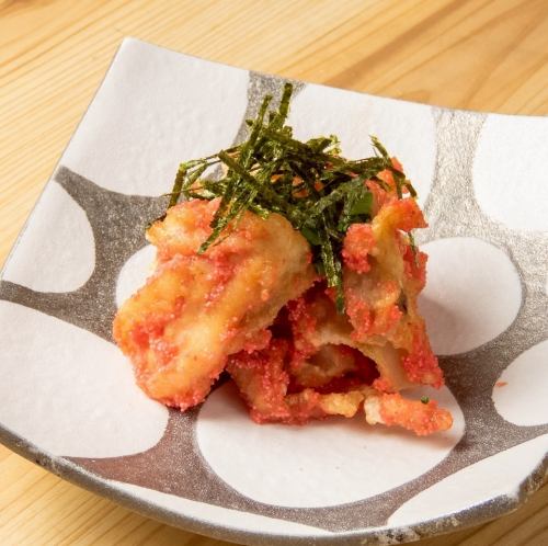 ヤゲン軟骨の明太まみれ