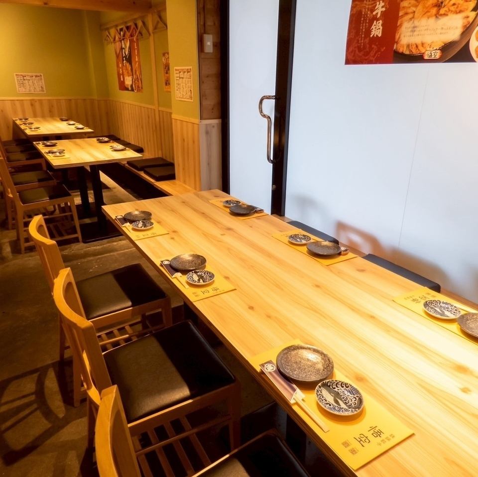 内装にこだわった洗練されたデザインの店内でSNS映えにぴったり